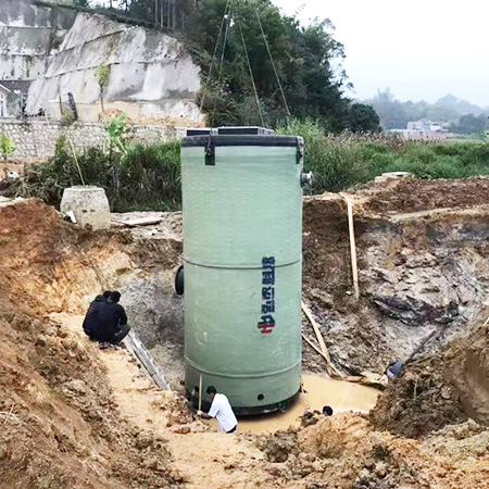 【地理式預制泵站廠家】